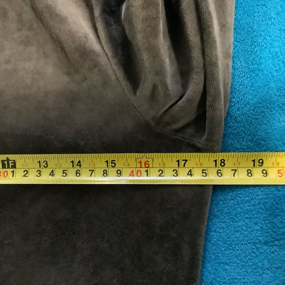 Juicy Couture 90s Velour Pants 30 x 32 Zip Up Hoodie Tracksuit - Picture 11 of 15